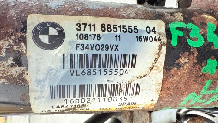 BMW F34 GT ROTULE DE DIRECTION AMORTISSEUR BRAS DE SUSPENSION GAUCHE AVANT VDC 335D MODULE