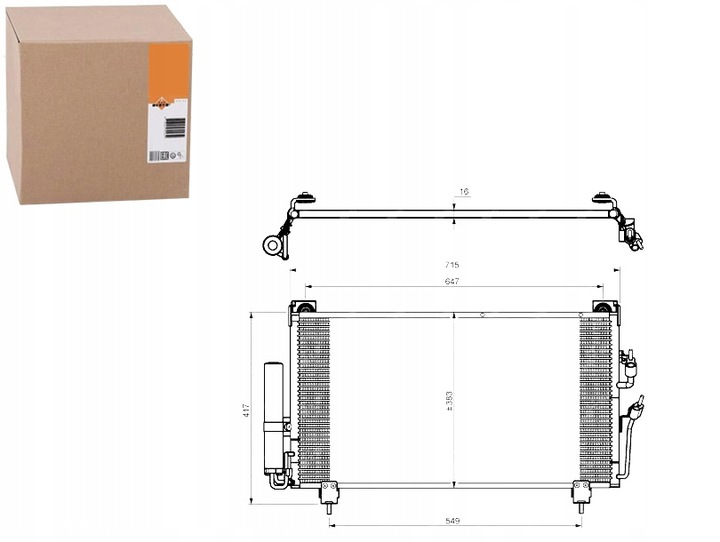 CONDENSADOR NRF 35755 