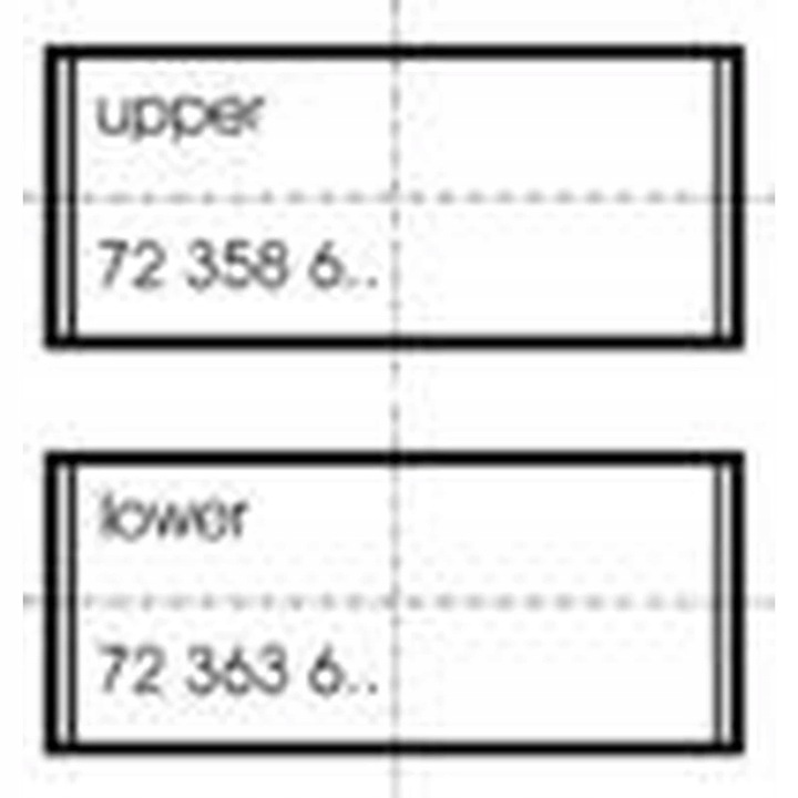 SET BEARING CONNECTING ROD KOLBENSCHMIDT 77752600 