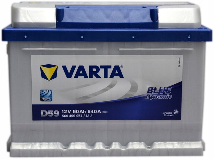 Batterie Varta D59 12V 60 Ah 540A