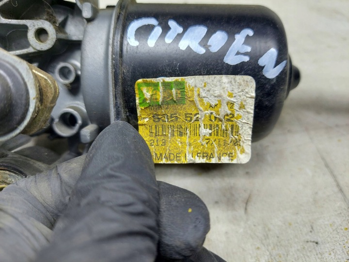 MÉCANISME PETIT MOTEUR ESSUIE-GLACES AVANT 53630187 CITROEN C3