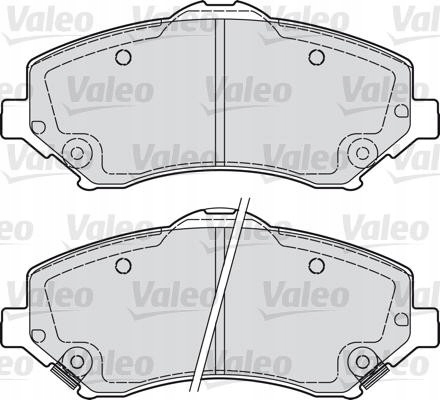 ZAPATAS DE FRENADO VALEO 598924 