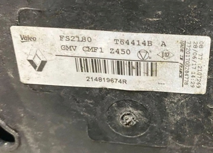 ENSEMBLE RADIATEURS RENAULT GRAND SCÉNIC IV (R9_) 214109798R 1.5L DIESEL 2017