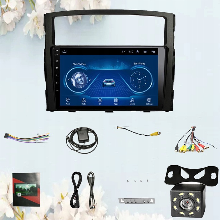 RADIO 2DIN ANDROID MITSUBISHI PAJERO 2006-2017 