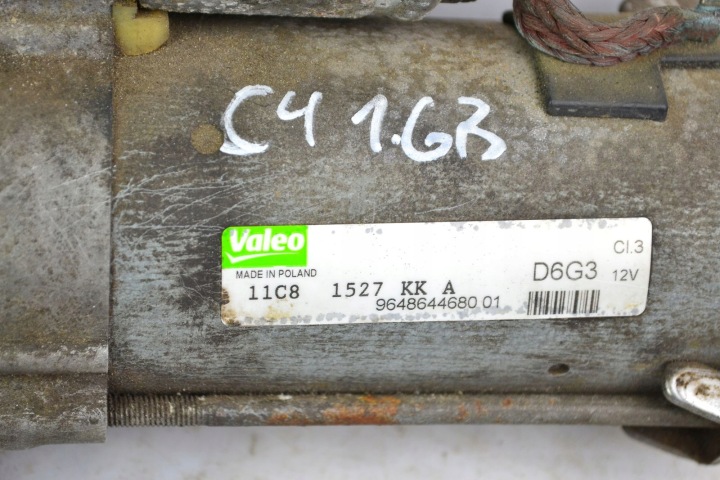 CITROEN C4 1.6 ESSENCE DÉMARREUR 9648644680 ORIGINAL VALEO