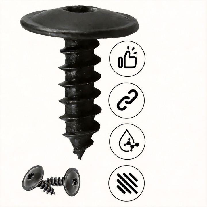 CLIPS WKRETY BOULONS MONTAZOWE UNIVERSEL 25 PCS