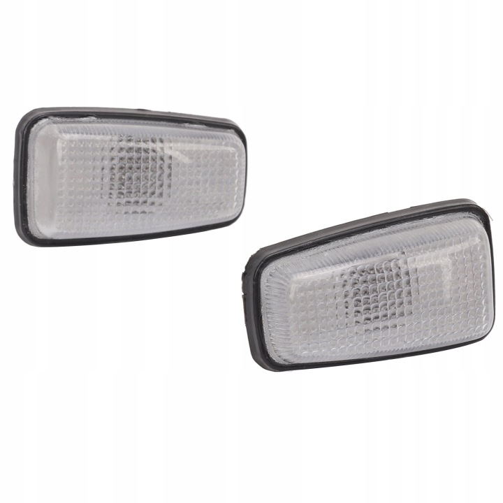 2PCS LATÉRAL INDICATEUR LED REPEATER LIGHT 632567 BEIGE ZNISZCZANIE QQ