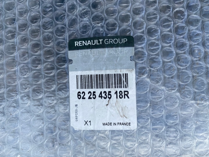 RENAULT SCENIC III LIFT GRILLE CENTRALE PARE-CHOCS 622543518R ORIGINAL