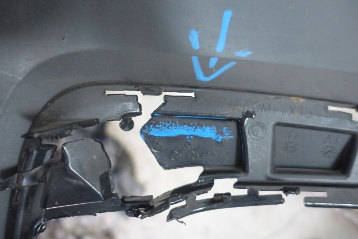 BMW 2 F45 F46 LIFT 2018- PARE-CHOCS AVANT AVANT 7480370