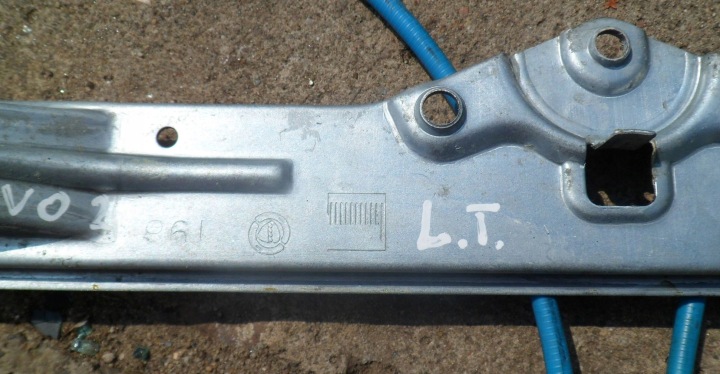 MÉCANISME ÉLÉVATEUR VITRES ARRIÈRE ARRIÈRE GAUCHE MANUA FIAT FIAT BRAVO 2 51779572