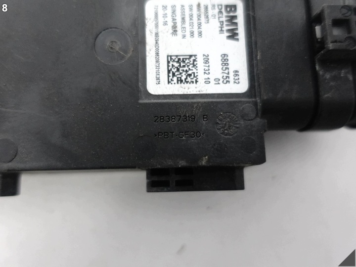 BMW 5 G31 G32 M5 F90 7 G11 G12 X3 G01 X4 G02 MODULE RADAR CAPTEUR COURROIE MOUVEMENTS