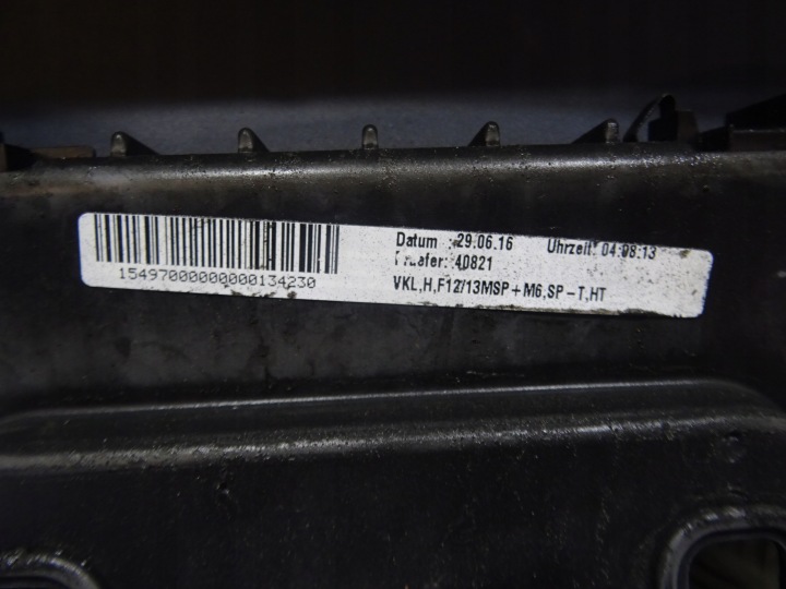 BMW6 F06 F12 F13 PARE-CHOCS ARRIÈRE COMPLET 416 CARBONE SCHWARTZ MODULE 4XPDC