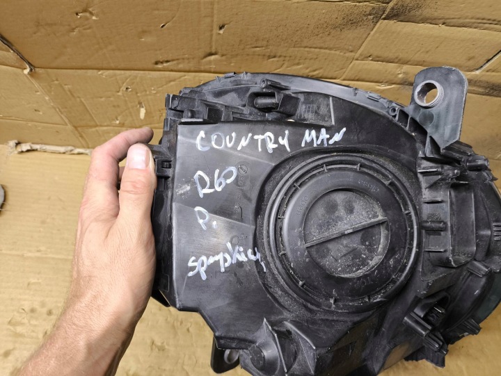 PHARE PROJECTEUR DROIT MINO R60 COUNTRYMAN LAVE-GLACE