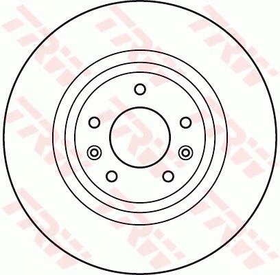 DISQUE DE FREIN AVANT L/P MAZDA RX-8 1.3 10.03-06.12