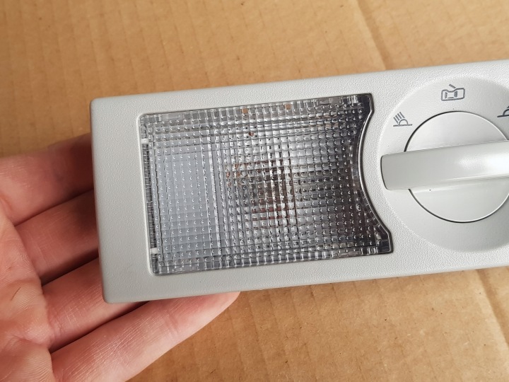 ENSEMBLE LAMPEK PLAFONNIERS VW TOURAN I 1 2003-2010 BON ÉTAT FONCTIONNELLES