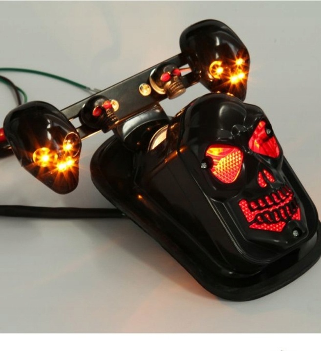 LED MOTOCYCLE CRÂNE MOTEUR AVEC KIERUNKOWSKAZEM photo 5 - milautoparts-fr.ukrlive.com