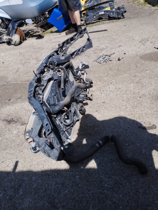 OPEL CORSA D 1.3 PANNEAU AVANT RADIATEURS VENTILATEUR POUTRE PARE-CHOCS 877660010