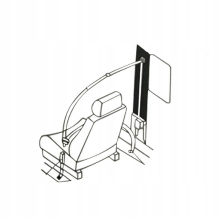 UNIVERSEL 3-PUNKTOWY AUTOMATIQUE CEINTURE DE SÉCURITÉ RÉGLABLE LONGUEUR