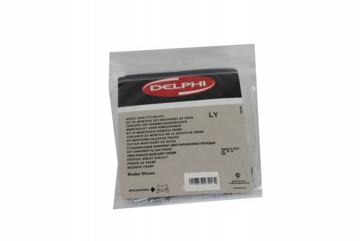 KIT RÉPARATION PLAQUETTES FREINS LY1122 DELPHI