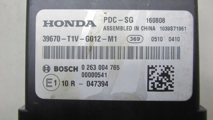 MODULE PDC HONDA CR-V IV (RM_) 39670T1VG012M1 1.6L DIESEL 2016