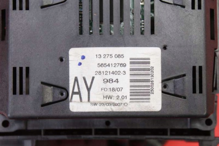 MONITEUR 13275085 OPEL ZAFIRA B 05-10
