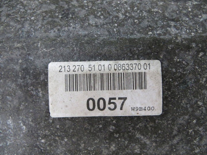 MERCEDES W213 2.0D BOÎTE DE VITESSES 2132705101