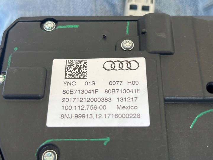 AUDI Q5 SQ5 2018 AVEC AVANT CRIC CHANGEMENTS VITESSE SUPÉRIEUR