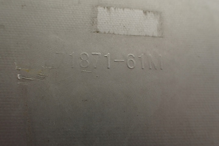 SUZUKI SX4 S-CROSS 2013 SPOILER PARE-CHOCS ARRIÈRE DIFFUSEUR SX 71871-61M