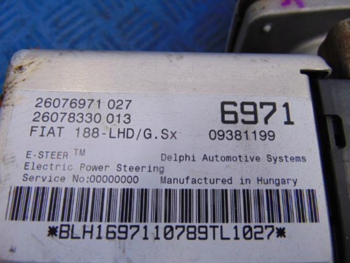 FIAT PUNTO II SUPPORT ÉLECTRIQUE 26076971027