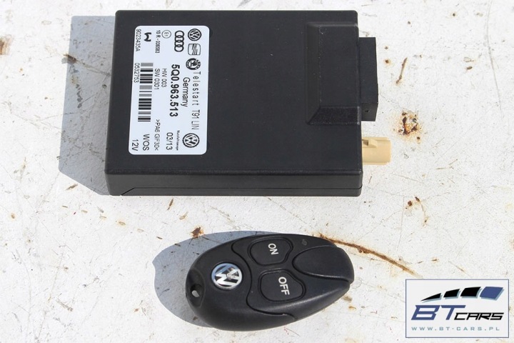 VW GOLF 7 VII PLUS PASSAT B8 MODULE CONTRÔLEUR WEBASTO TÉLÉCOMMANDE 5Q0963513 5Q0 96
