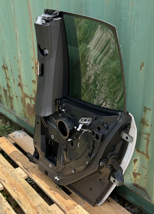 PORTES DROIT ARRIÈRE DROIT ARRIÈRE COMPLET BMW I3 B85 CAPPARIS WEISS