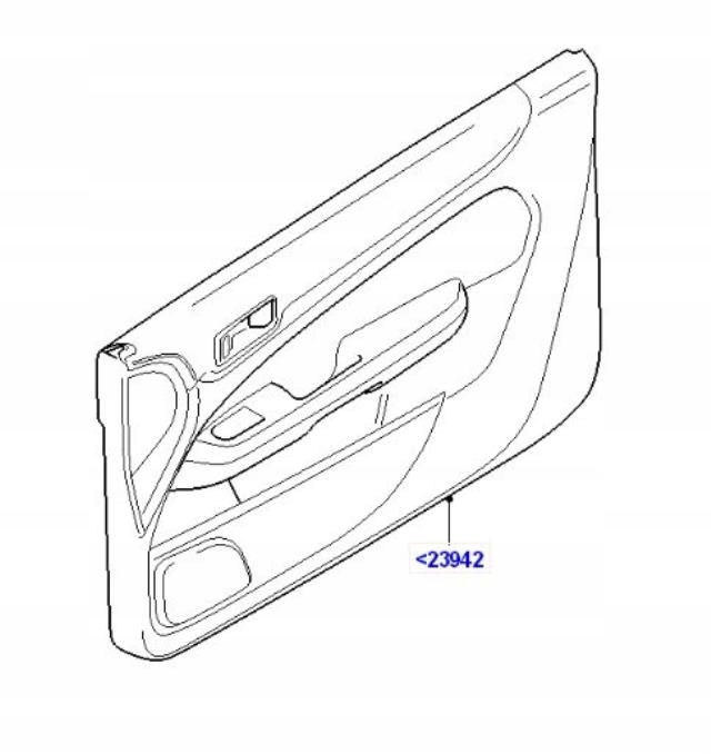 GARNITURE PORTES GAUCHE AVANT FIESTA FOCUS C-MAX
