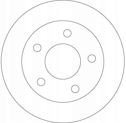 DISCO DE FRENADO TRW DF4357 