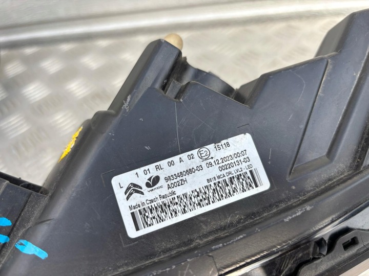 CITROEN C3 III PHARE AVANT GAUCHE DROITE LED LIFT 9833480480 9833480680