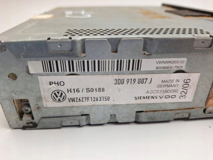 VOLKSWAGEN PHAETON 2005 STACJA MULTIMEDIALNA GPS CD DVD