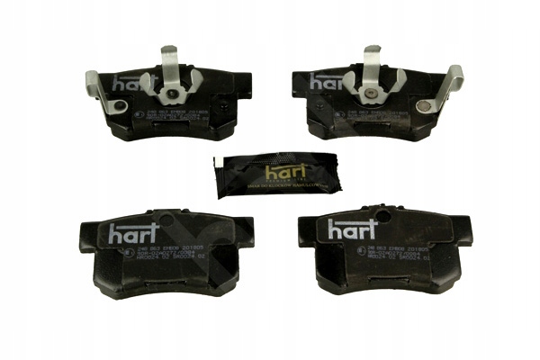 HART ZAPATAS DE FRENADO PARTE TRASERA HONDA CR-V II 02- 