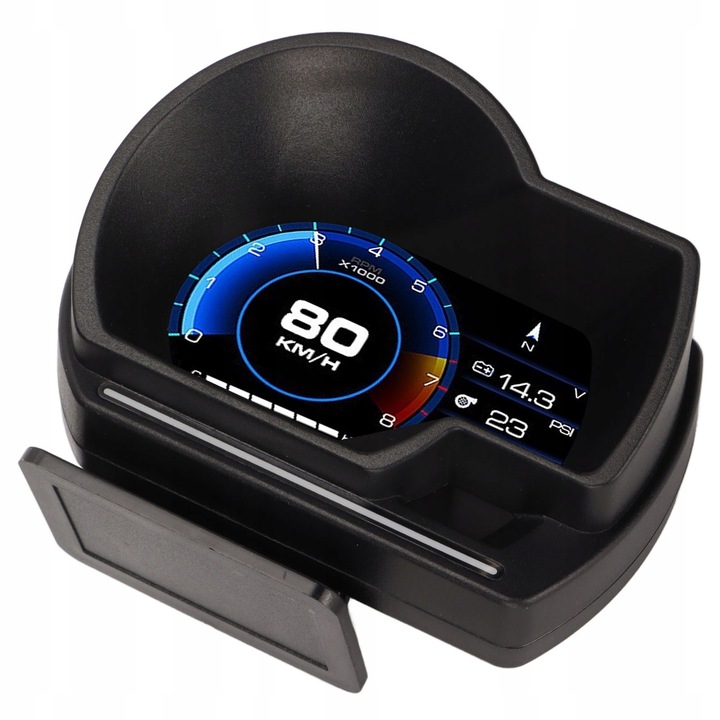 OBD2 GPS DISPLAY PRZEZIERNY HUD AUTO 