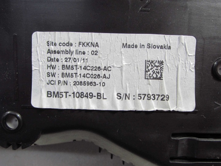 FORD FOCUS MK3 COMPTEUR COMPTEUR BM5T-10849-BL 11-18