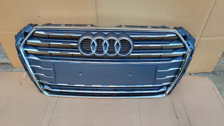 CALANDRE RADIATEUR GRILLE AUDI A4 B9 8W0 8W 15-19 CHROME OE 8W0853651AB NEUF