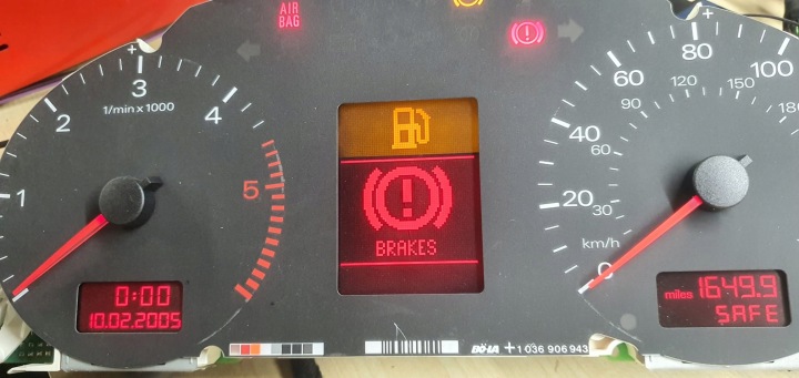 AUDI A4 B7 COMPTEUR COMPTEUR VERS TDI MONITEUR UK 8E0920951E 30-2