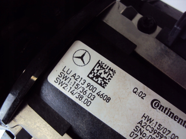 CONTRÔLEUR PANNEAU IDRIVE MERCEDES C-KLASA W205