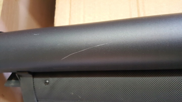 AUDI A4 B9 16-23 STORE COUVERCLES DE COFFRE ARRIÈRE ARRIÈRE NOIRE 8W9863553B ÉTAT