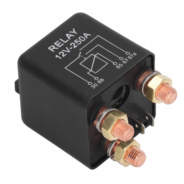 COMMUTATEUR PRZEKAZNIKA DUZEJ PUISSANCE DÉMARREUR AUTOMOBILE 12V 250 A