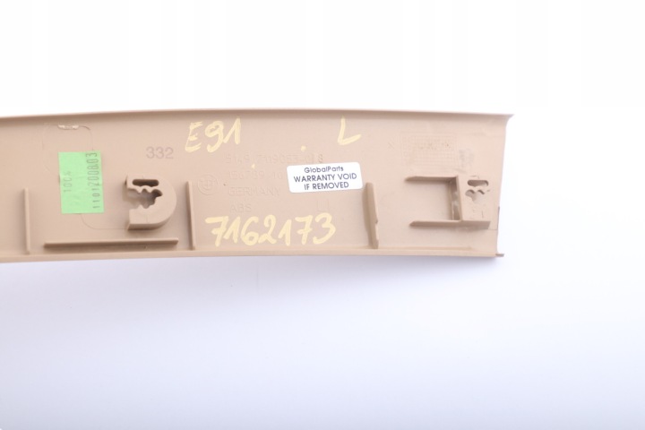 BMW E91 PROTECTION CHÂSSIS COUVERCLES DE COFFRE COUVERCLES DE COFFRE GAUCHE