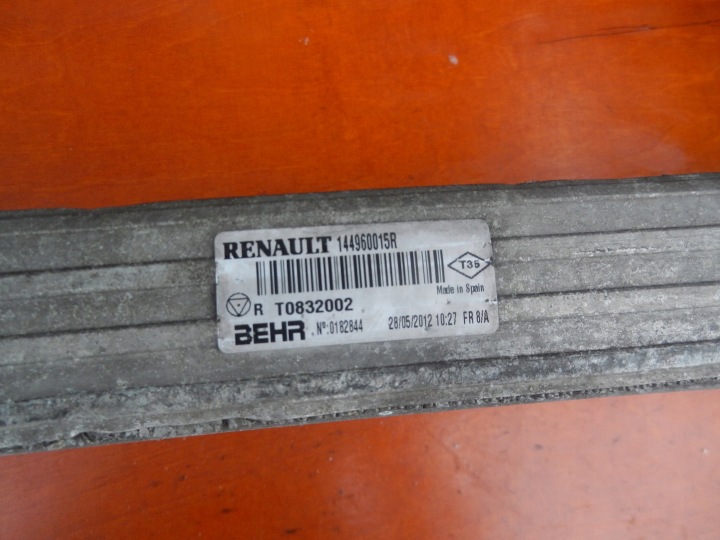 ÉCHANGEUR AIR-AIR RENAULT MASTER III 10 2.3DC OR 144960015R