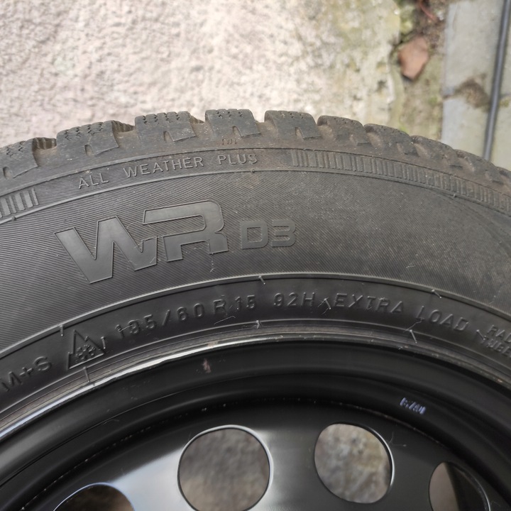 RUEDAS 195/60/ R15 NOKIAN 4X114,3 INVIERNO VOLVO S40 V40 