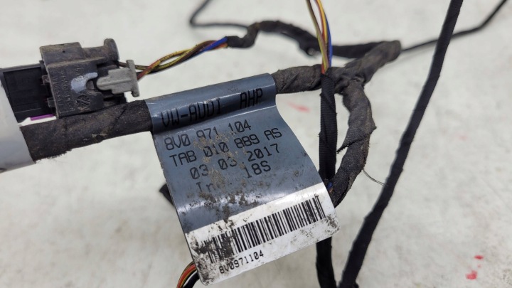 AUDI A3 8V FAISCEAU DE CÂBLES CAPTEURS STATIONNEMENT PDC 8V0971104