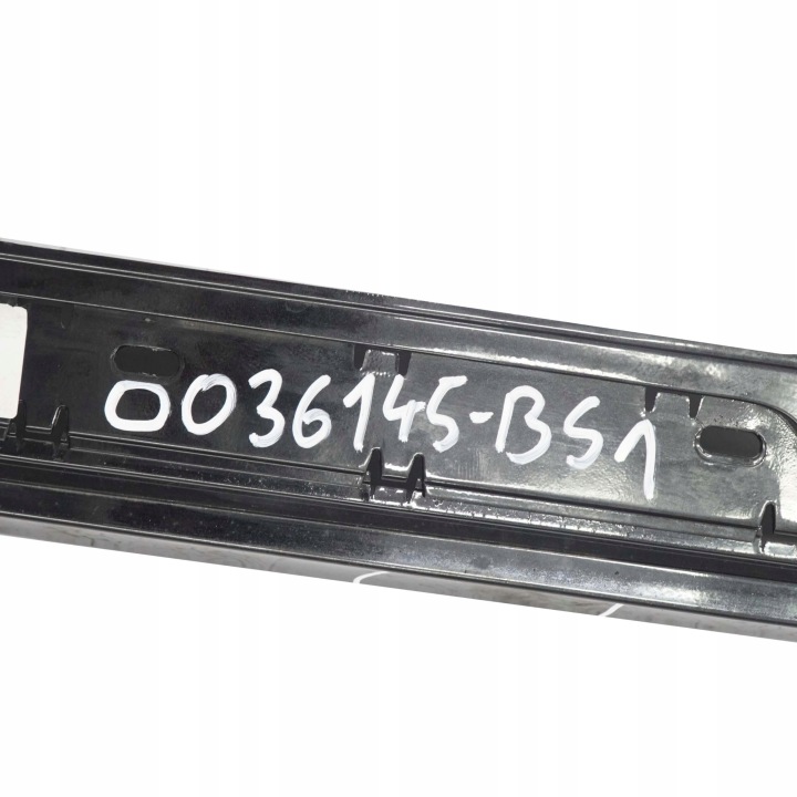 BMW E87 N REVÊTEMENT MOULURE SEUIL GAUCHE NOIR SAPHIRE