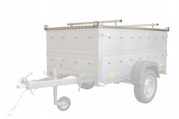 COUVERCLE REMORQUES GARDEN TRAILER 150 ALUMINIUM