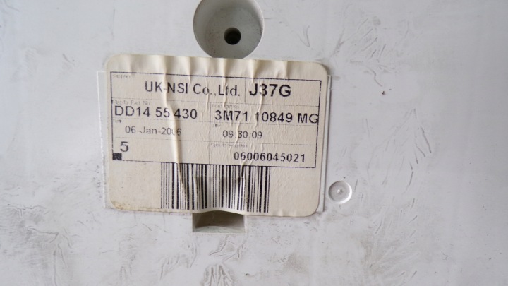 MAZDA 2 1.6 16V COMPTEUR 3M7110849MG
